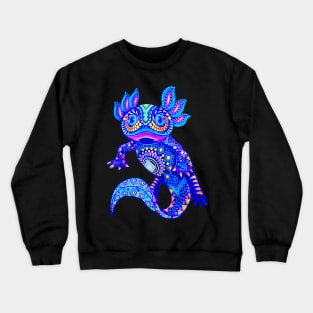 axolotl halloween costume Crewneck Sweatshirt